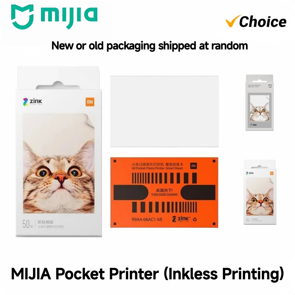 Ink Blotter Paper - Papel Fotográfico de Bolsillo Mijia ZINK