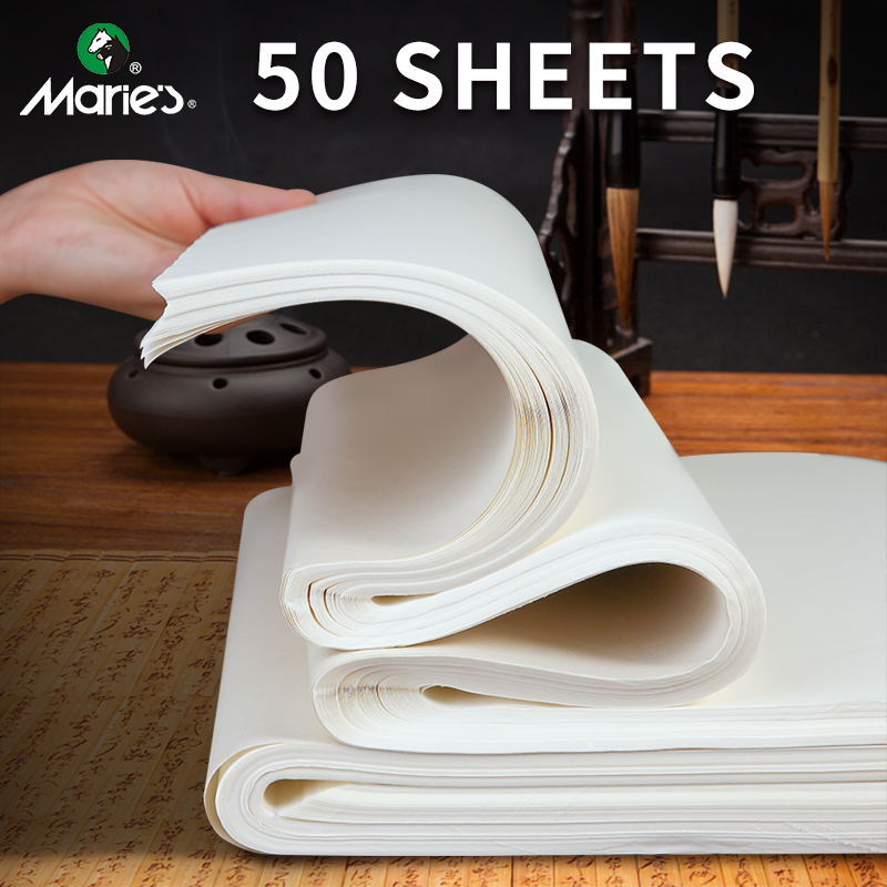 Ink Blotter Paper - 50 hojas de papel de arroz