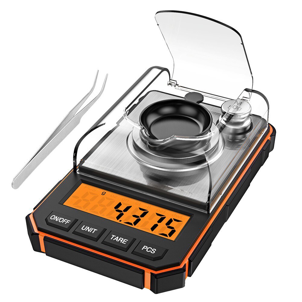 Tape Dispenser Weighted - Báscula de joyería profesional de 0,001g,