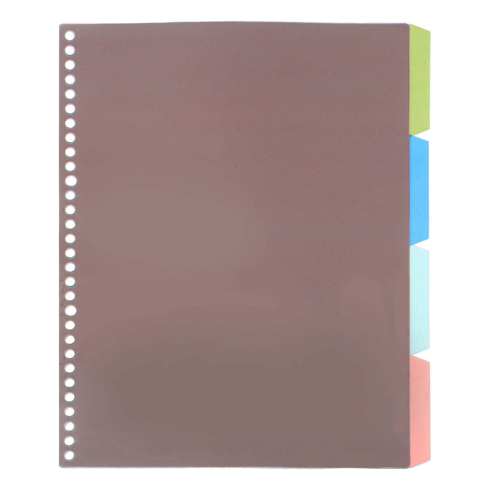 Tab Divider A4 - 4 juegos de separadores de plástico