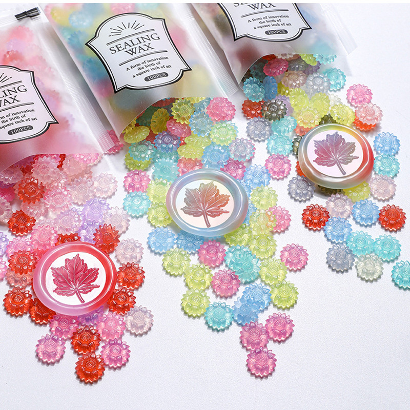 Wax Seal Stamp Set - 100 Uds. Cuentas de cera de