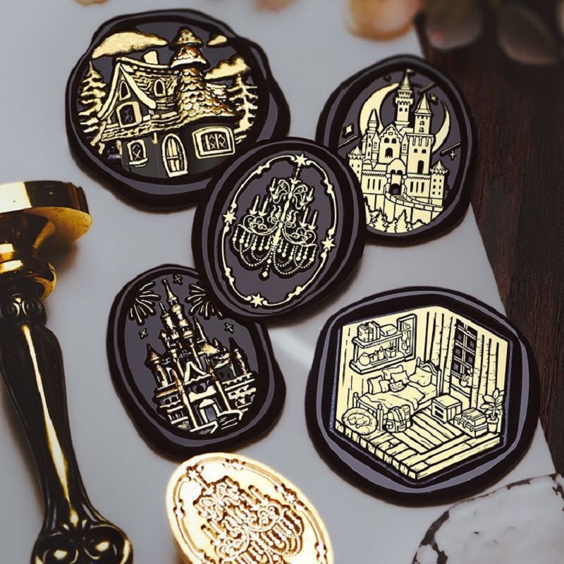 Sello de Cera Vintage de Hallo - Wax Seal Stamp Set reseña y precio