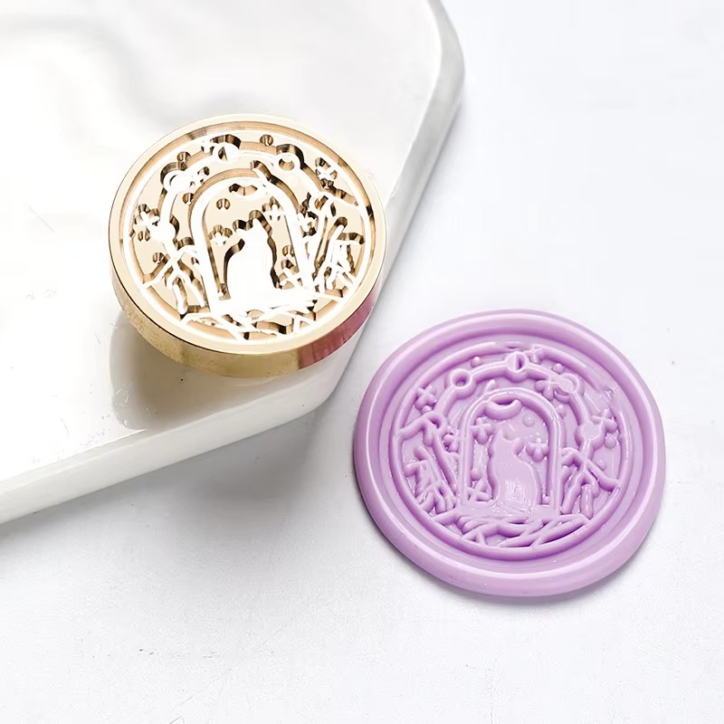 Sello de cera con patrón de ro - Wax Seal Stamp Set reseña y precio