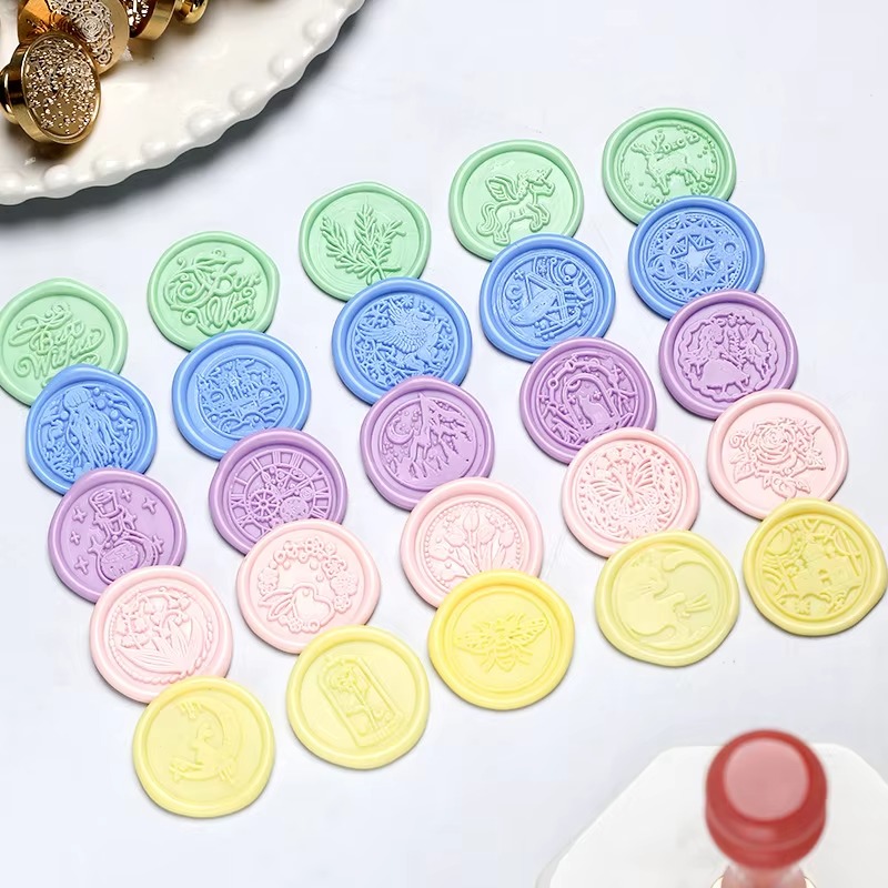 Sello de cera con patrón de ro - Wax Seal Stamp Set reseña y precio