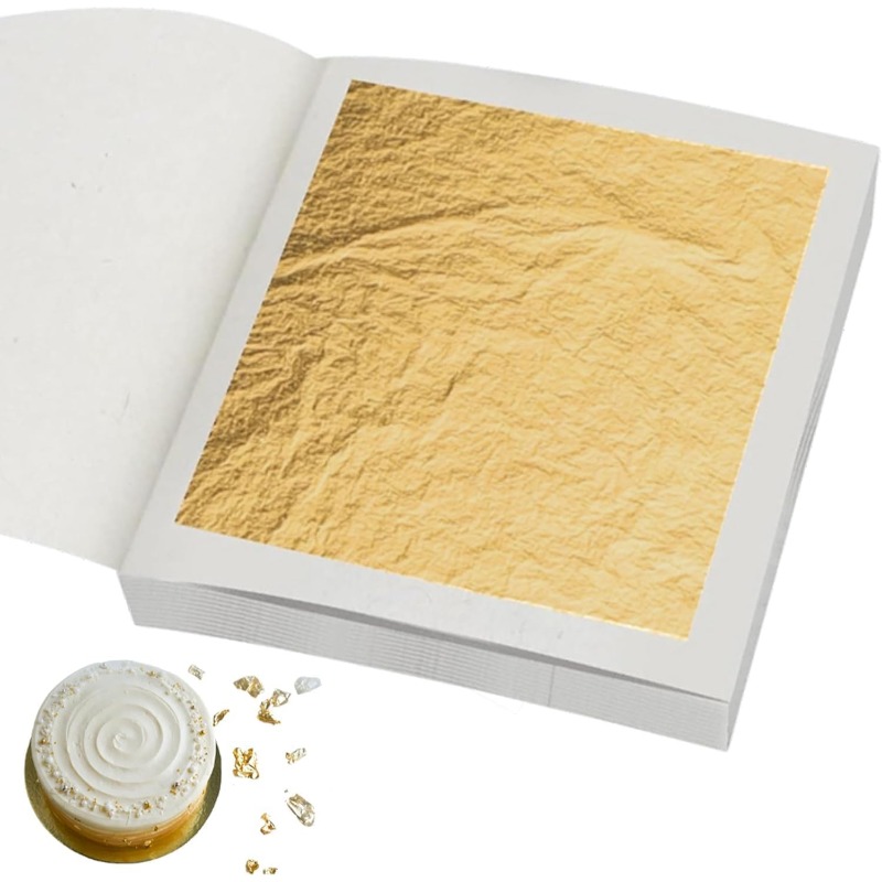 Láminas de Oro Real de 24K en  - Ink Blotter Paper reseña y precio