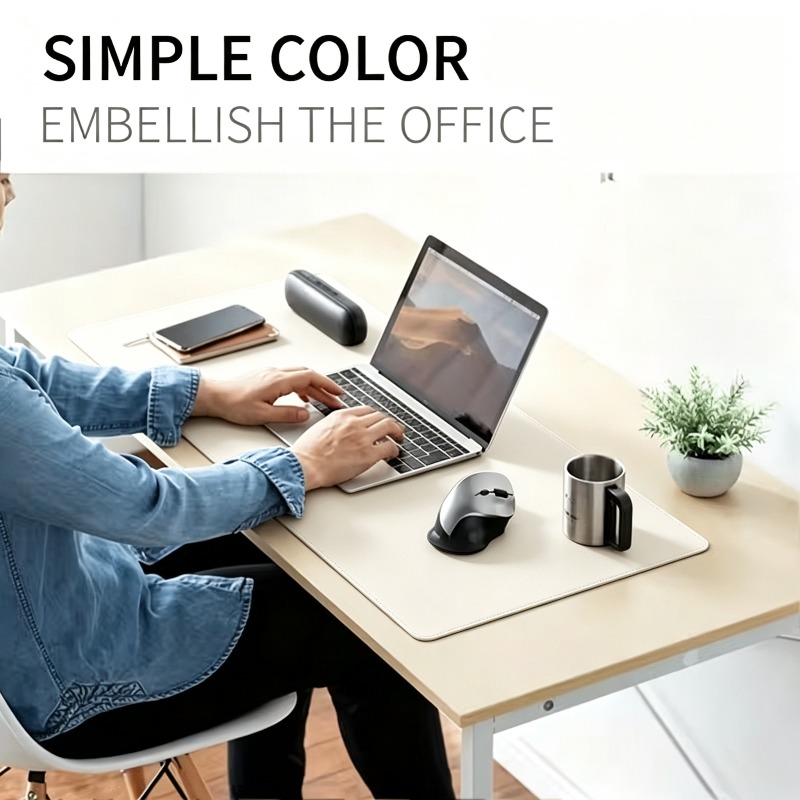 1 unidad de alfombrilla grande - Leather Desk Pad reseña y precio