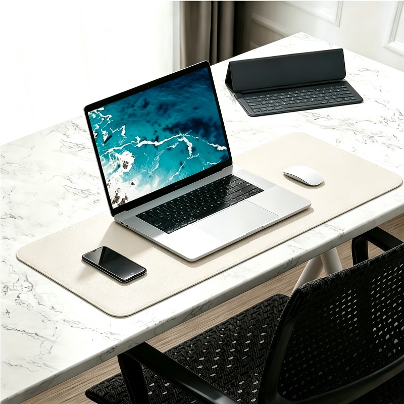 1 unidad de alfombrilla grande - Leather Desk Pad reseña y precio