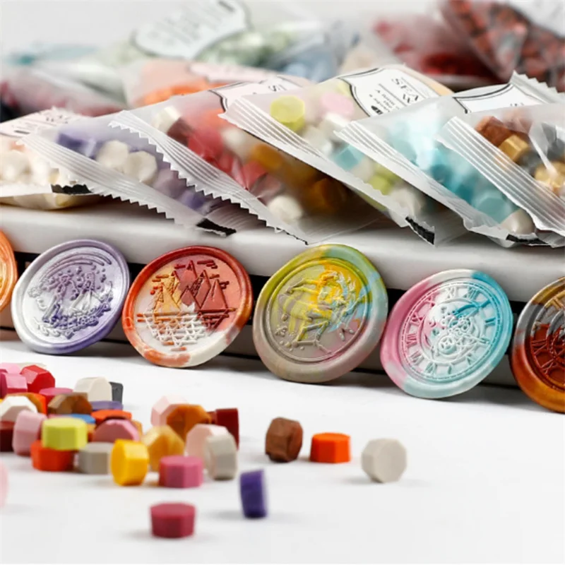 200 unids/bolsa octágono cuent - Wax Seal Stamp Set reseña y precio