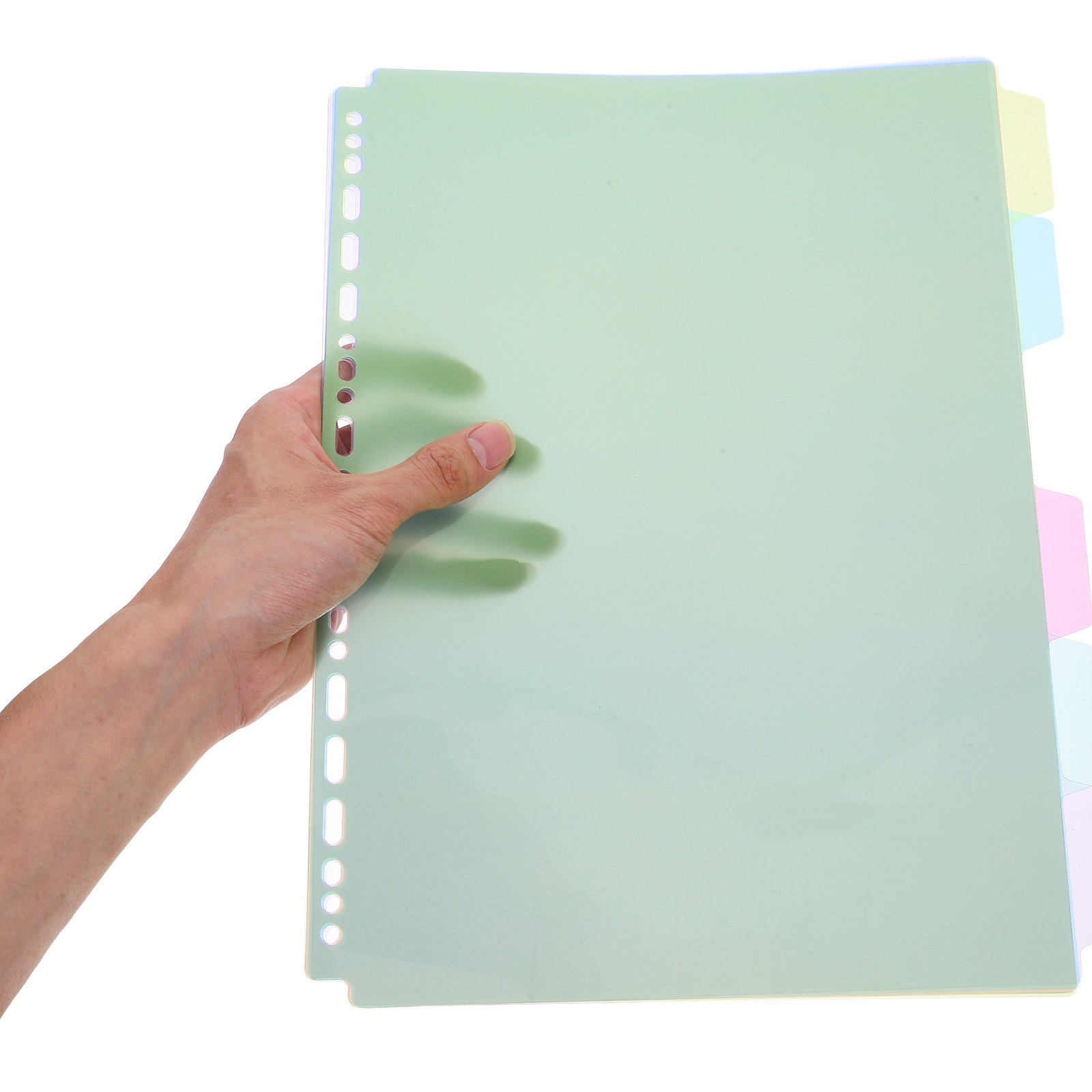 6 separadores de carpetas con  - Tab Divider A4 reseña y precio