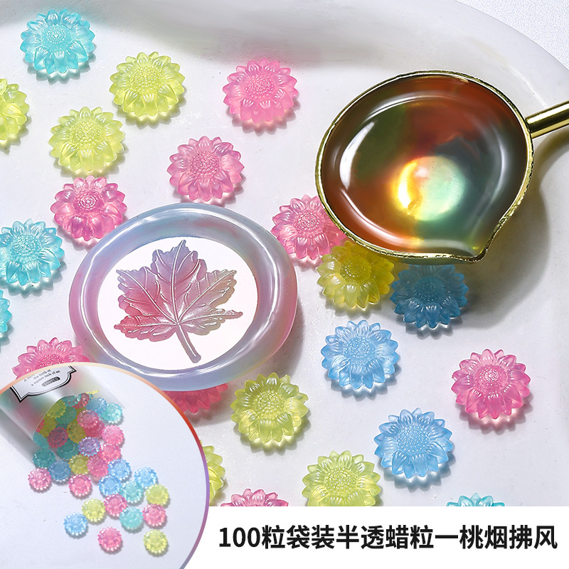 100 Uds. Cuentas de cera de se - Wax Seal Stamp Set reseña y precio
