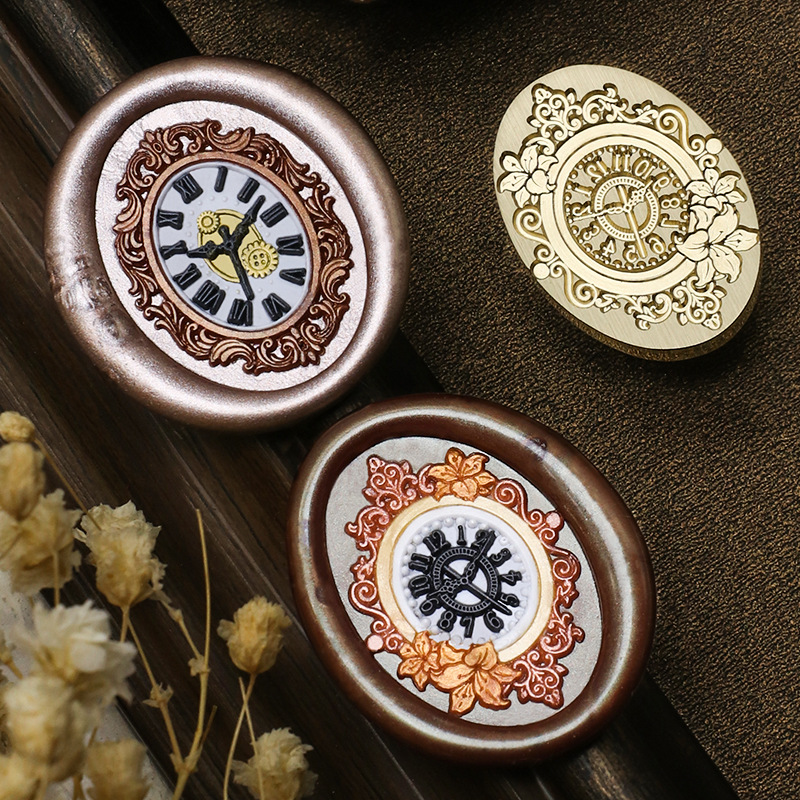 Reloj Retro, sello de cera, os - Wax Seal Stamp Set reseña y precio