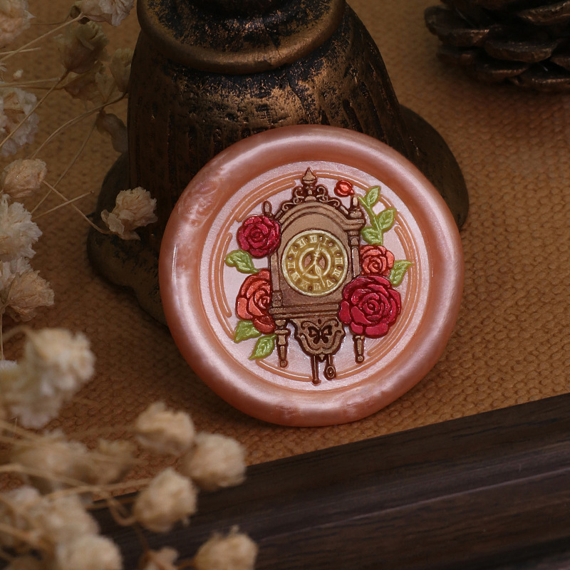 Reloj Retro, sello de cera, os - Wax Seal Stamp Set reseña y precio